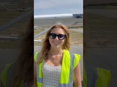Die AirTaxi Express Piloten Simon und Sarah nutzten den Sonntag für Training am @flughafenluebeck
