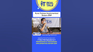 Kunci Sukses Implementasi Sistem ERP