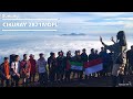 Gunung Cikuray Hujan dan Bagong