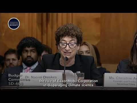 Dr. Oreskes: The Fossil Fuel Industry's lies have cost trillions in damages and the loss of life
