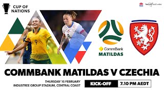 CommBank Matildas v Czechia | Cup of Nations 2023
