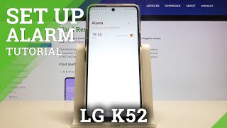 LG K52 Alarm Clock – Change Alarm Clock Settings screenshot 5