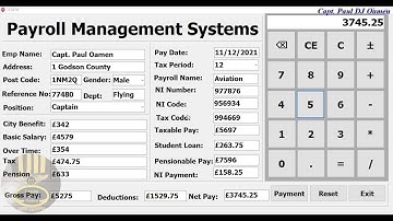 How to Create a Payroll Management system in Delphi - Part 2 - 4