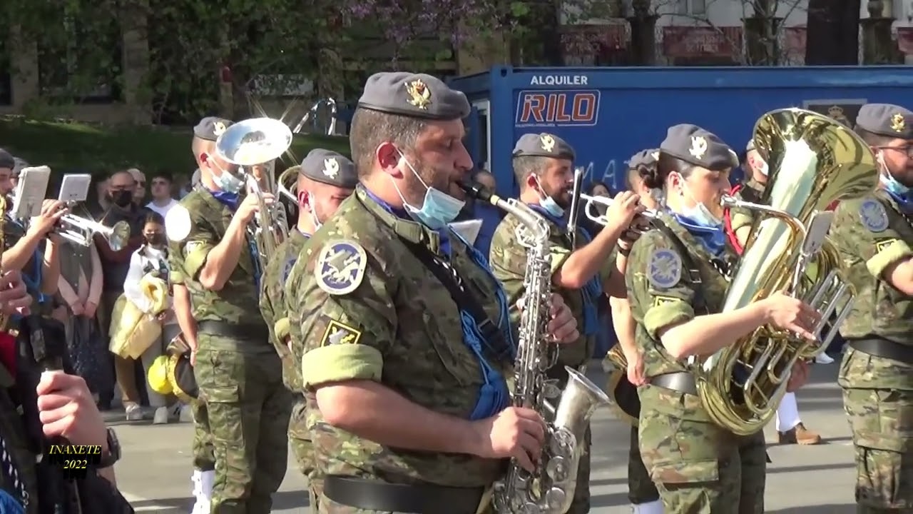 La Brilat en la Plaza de Amboage, abril 2022