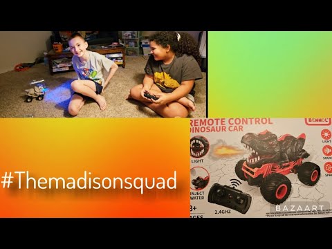 #Bennol Remote control dinosaur car UNBOXING/REVIEW #unboxing #review