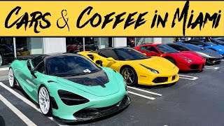 Cars & Coffee mit Supercars & Hypercars | Prestige Imports Miami | VLOG 173