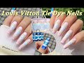 Eng) 루이비통 2020 타이다이 파스텔 네일아트👜 LV Pastel Nail Art / PolyGel Dual Form Extension