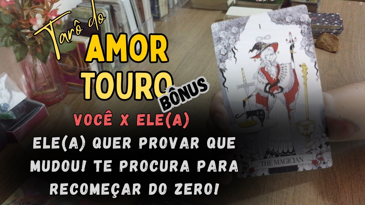 ♉BÔNUS TOURO💕VAI TE PROCURAR MAS AINDA MUITO ORGULHOSO(A). APÓS BRIGA VAI PROVAR QUE QUER MUDAR💕
