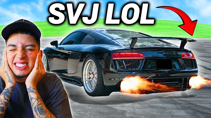 MAKING MY AUDI R8 AS LOUD AS POSSIBLE! (NEW F1 EXHAUST)
