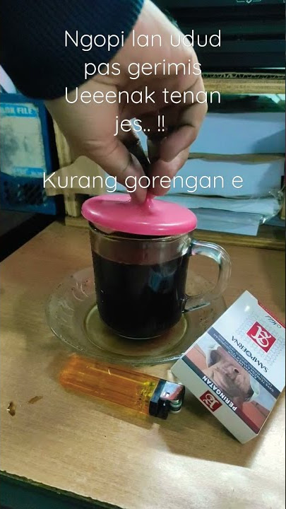 ngopi, rokok dan hujan #shorts #kopi #gerimismengundang #rokok