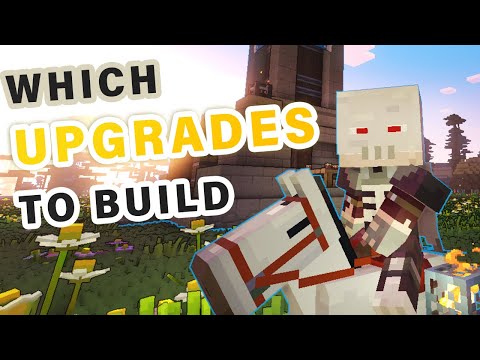 Which UPGRADES to Build First ► Minecraft Legends