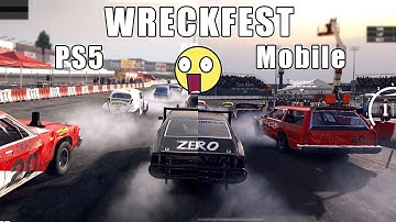 WRECKFEST Mobile | PS5 vs Mobile - Graphics, Sound & Gameplay Comparison
