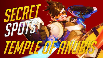 ✔️3 SECRET SPOTS ALL HEROES CAN USE✔️ [TEMPLE OF ANUBIS]