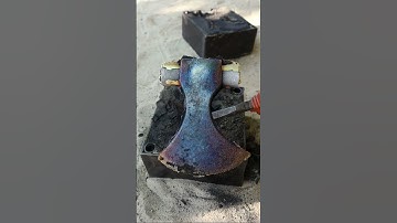 Casting Battle Axe with Copper Stamp