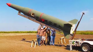 This is the Largest Homemade Rocket