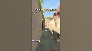 Insane 1v4 Clutch on Mirage!