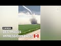 Ref:HqLARkYNLOw Une incroyable tornade film�e pr�s de d'arcy