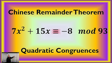 Quadratic Congruence with Composite Modulus 93