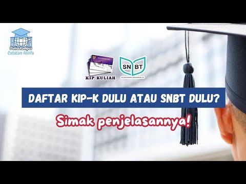 Daftar KIPK dulu atau SNBT dulu? | CARA DAFTAR SNBT &amp; SINKRONISASI KIPK-SNBT 2024📝