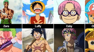 Before and After  One piece anime, One piece, Personagens de anime