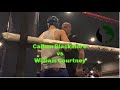 Callum blackmore vs william courtney  muay thai
