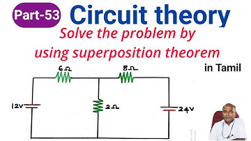Superposition theorem model problem in tamil