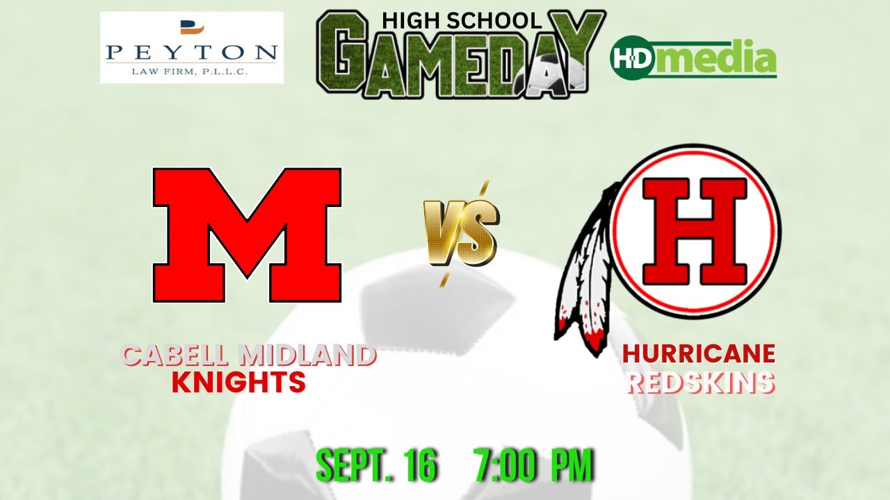 Cabell Midland at Hurricane: High School Soccer on HD Media GameDay