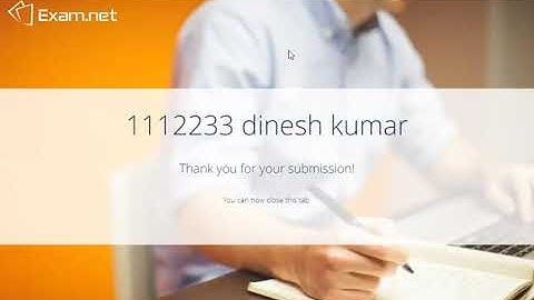 HOW TO MONITOR THE ONLINE EXAM USING EXAM.NET for TEACHERS (MONITORING THE  EXAM)-English version