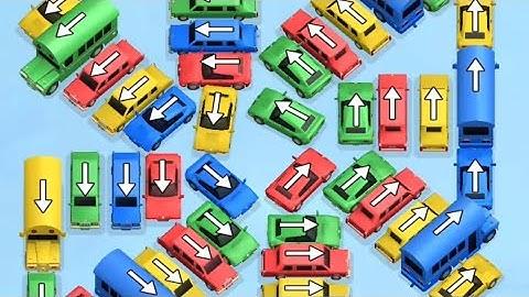 Car Jam Level 79 Game Walkthrough || Bus Out - Bus Jam Puzzle Game