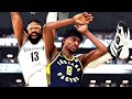 INSANE CONTACT DUNK ON PACERS! NBA 2K21 My Career Gameplay PF Paint Beast Build