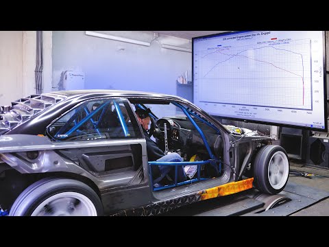 Видео: BMW E36 на 700 сил: чуть не убили мотор