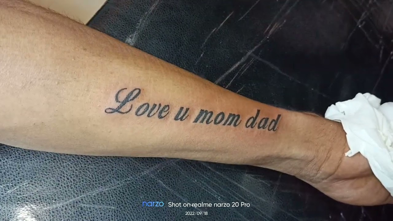 mumbai tattoo colaba på Twitter Love you Mom Dad Tattoo  mumbaitattoocolaba bigguystattoo 919967301133   tattoo  inkmumbaitattoocolaba lovetattoo momdadtattoo calligraphy chesttattoo  smalltattoo momtattoo mumbaitattoocolaba 