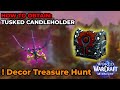 Quest: "Decor Treasure Hunt" How to get Elegant Elven Chandelier - Wow Housing
