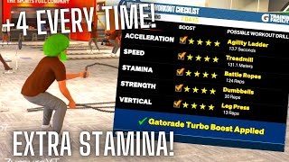 2K23 GATORADE TRAINING FACILITY HOW TO GET 4 EVERY TIME EXTRA STAMINA