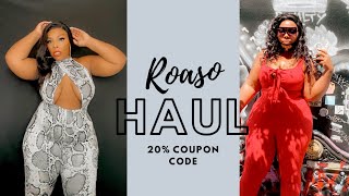 Roaso Clothing Haul/PLUS SIZE
