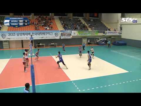 2013 05 31   홈 관중에 열렬한 응원에 힘입은 중부대, 한양대에 승리 거둬