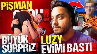 LUZY VİDEODAYKEN EVİMİ BASTI! PİŞMAN EDİP İFŞALADIM! PUBG Mobile