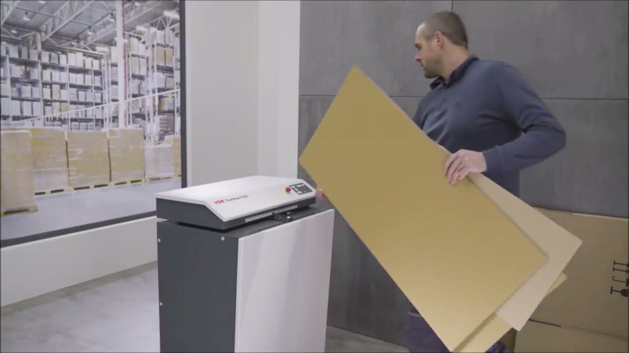 HSM ProfiPack C400 Cardboard Shredder - Demo Video