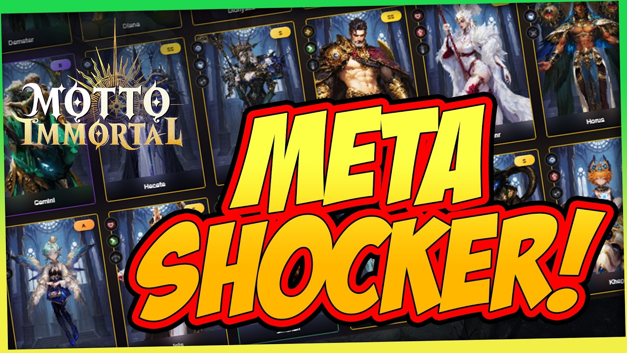 🏆Рейтинг персонажей (PvE и PvP) на начало марта 2026 года | MOTTO IMMORTAL