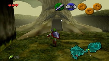 Zelda OOT Cheat Code childhood kokiri forest in adult time
