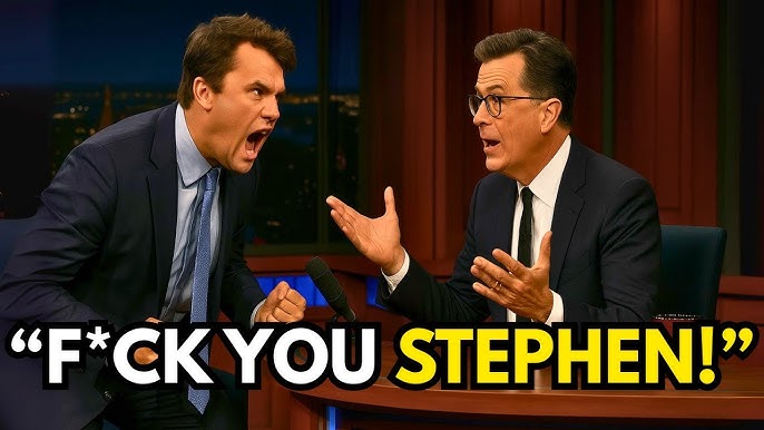 Charlie Kirk KICKED OFF Stephen Colbert's Show After Heated Clash - YouTube