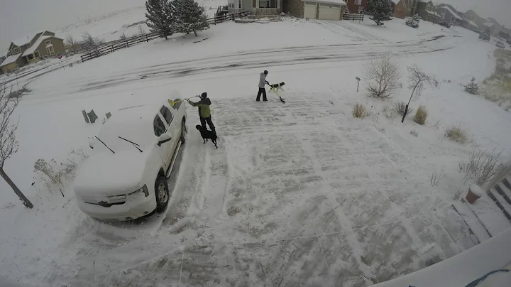 Maddy Shoveling