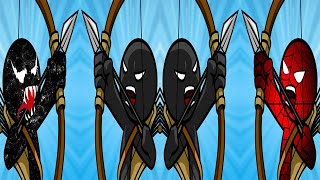 Stick War Legacy Tournament Mode - Speartron Avatar: Venom vs Spiderman Stickman - Android Gameplay