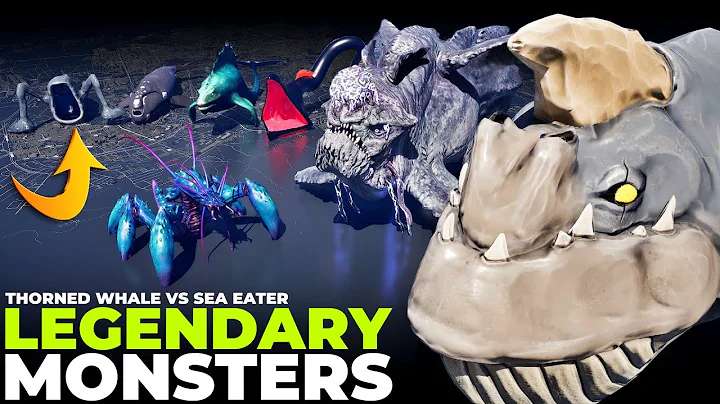Legendary Sea Monsters | SCP-3700-1 vs Sea Eater vs Bloop vs Thorned Whale vs SCP-169