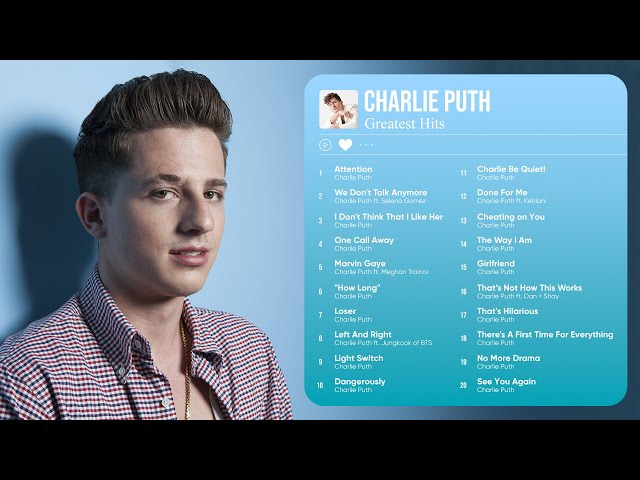 Charlie Puth Greatest Hits Full Album 2023 🎸 Charlie Puth Best Songs Playlist 2023 class=