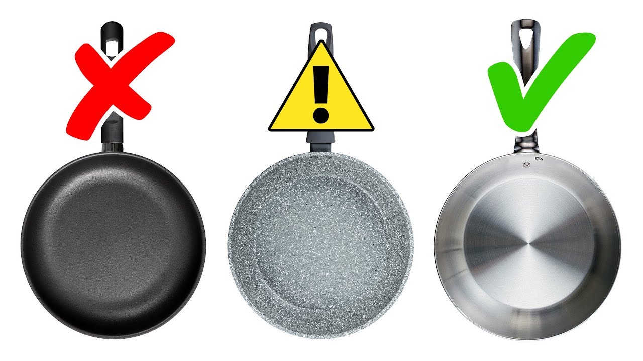 Qué ollas y cazuelas no son tóxicas para cocinar? Los materiales