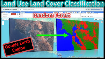 Land Use Land Cover Classification in Google Earth Engine | Random Forest Classifier Tutorial