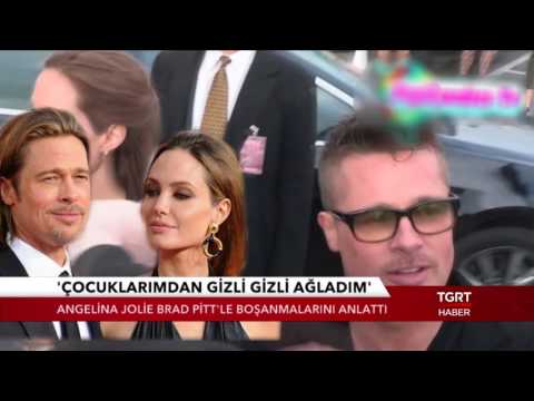 Angelina Jolıe Brad Pitt' le Boşanmalarını Anlattı