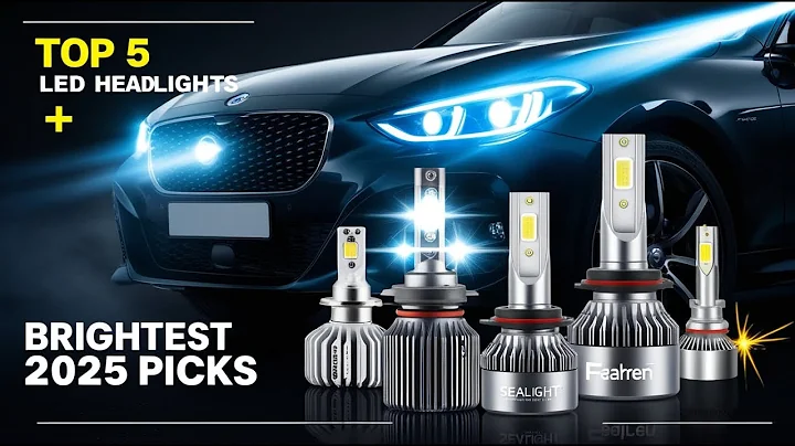 🔦 Top 5 Best LED Headlight Bulbs 2025 | Brightest & Most Reliable Picks!