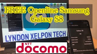 FREE OPENLINE SAMSUNG S8 l NTT DOCOMO | docomo sim unlock | FACTORY UNLOCK